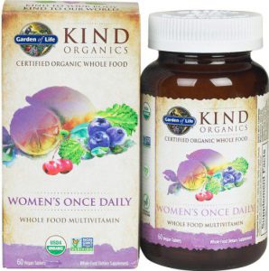 Review-Choosing the Best Whole Food Vitamins-Garden of Life MyKind Organics Womens Once Daily