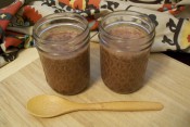 Chocolate Cherry Chia Pudding