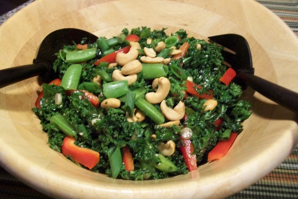 Kick Ass Asian Kale Salad