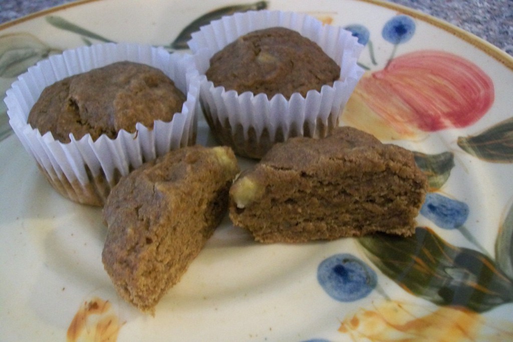 Banana Buckwheat Chia Muffins