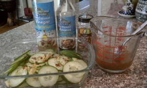 Zesty Asian Cucumber Salad-Ingredients