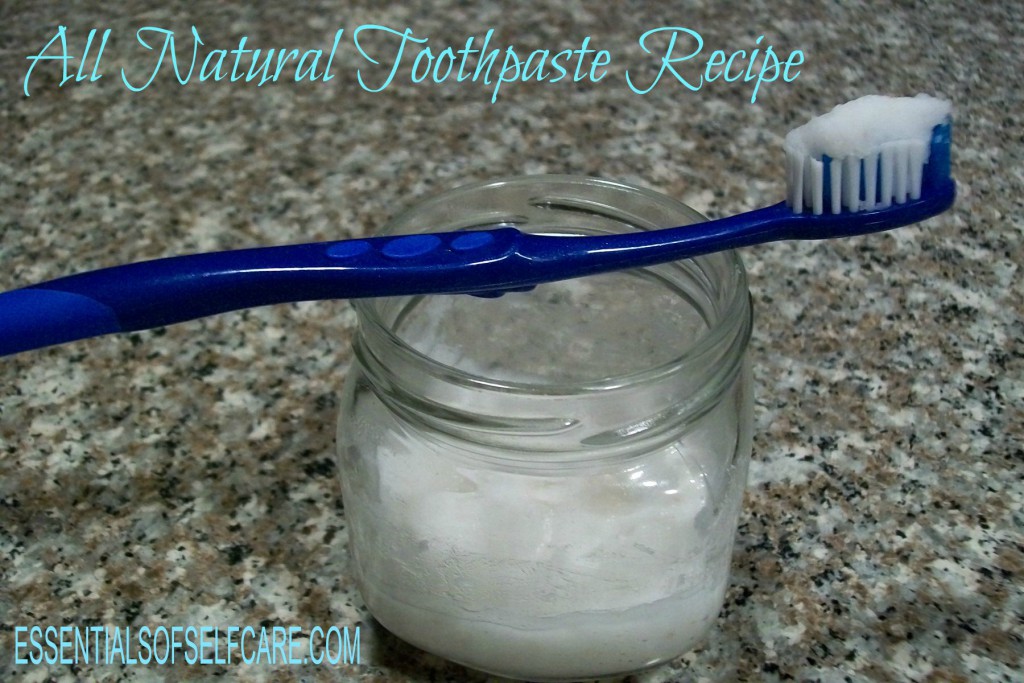 All Natural Toothpaste Recipe
