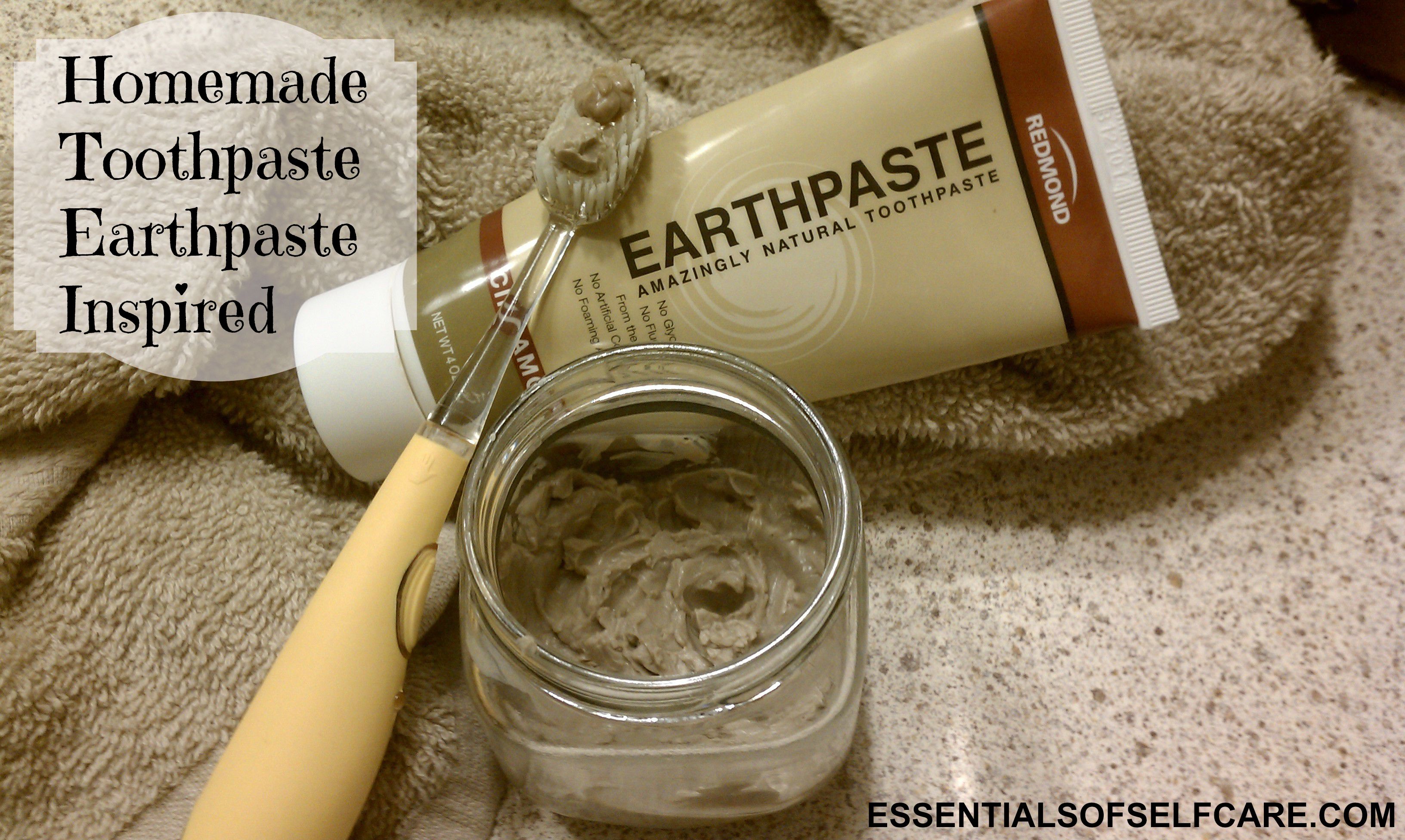 How to Make Homemade Toothpaste – ‘Earthpaste’ Inspired