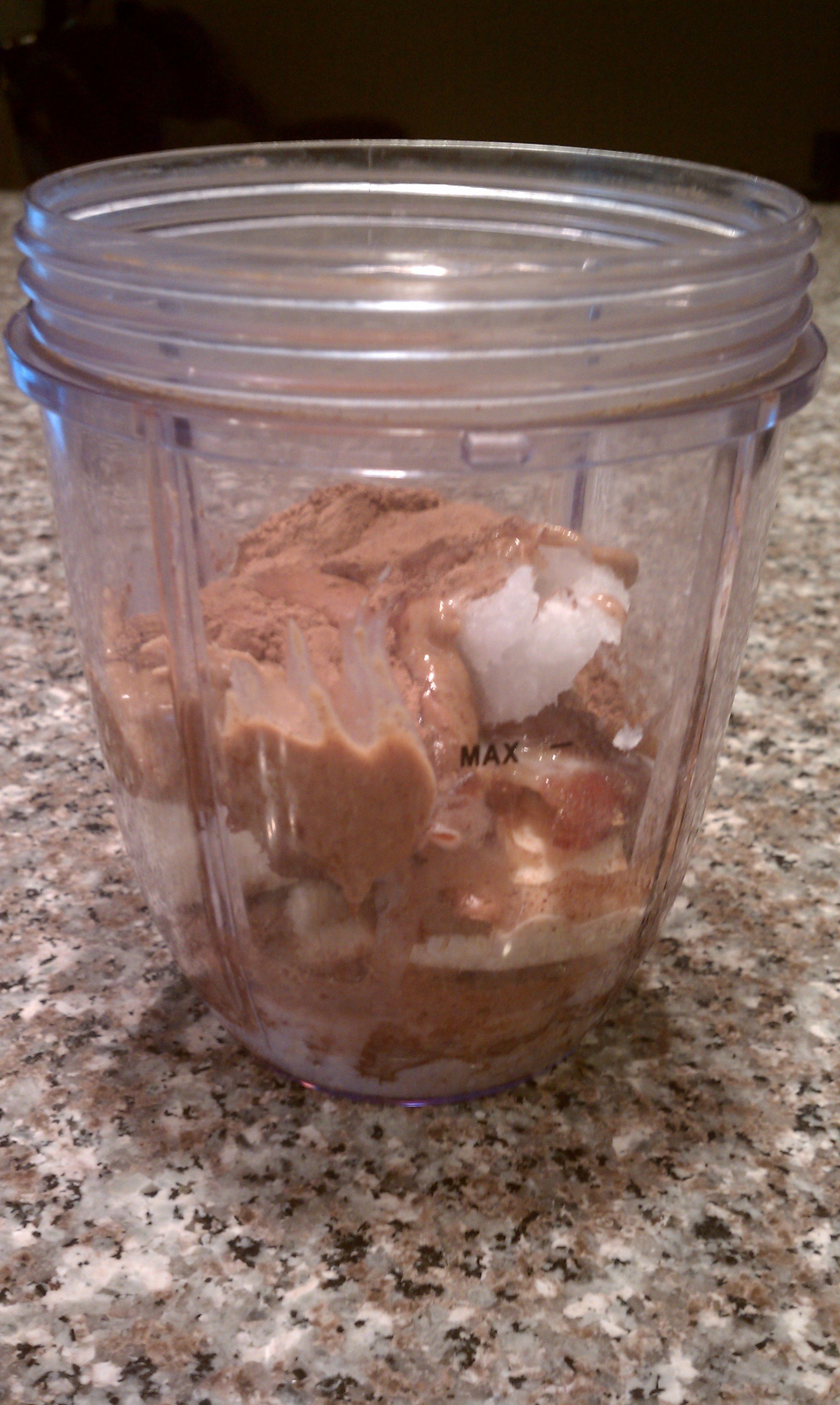 Healthy Dark Chocolate Pudding Nutribullet Style