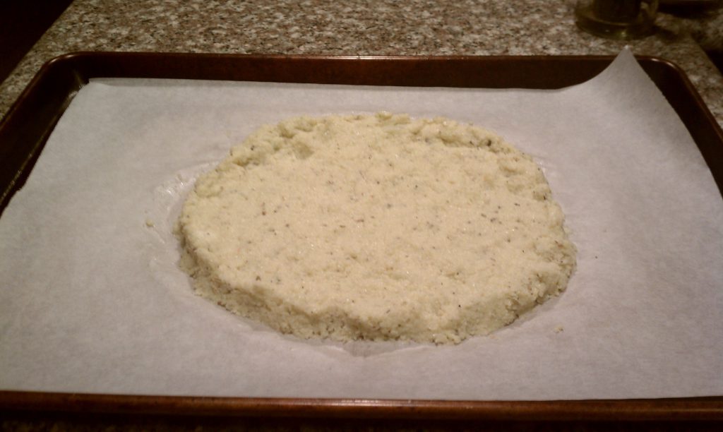 Perfect Cauliflower Pizza Crust-Winner