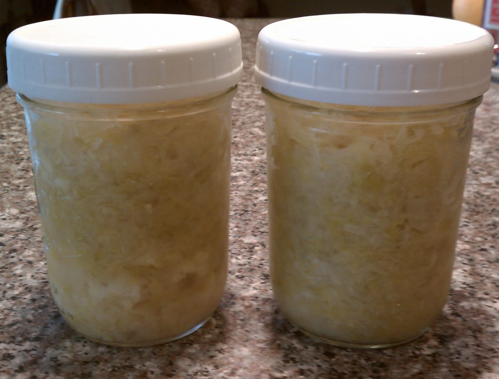 Easy Peasy Fermented Sauerkraut Recipe 