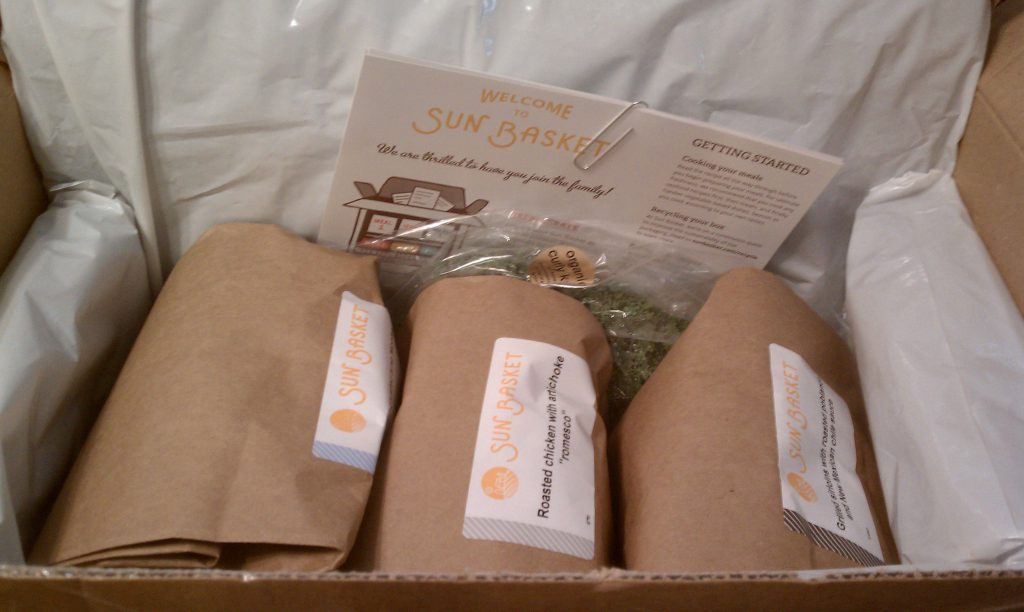 Sun Basket Review-Contents