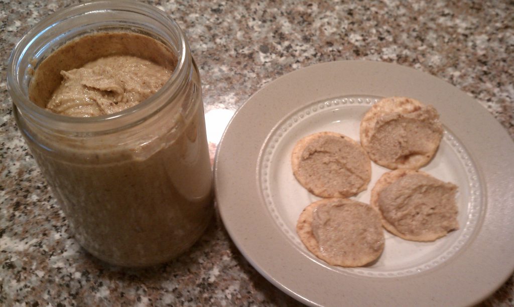 How to Make Homemade Almond Butter-Snack