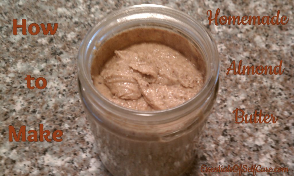 How to Make Homemade Almond Butter