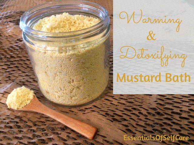 Homemade Warming and Detoxifying Mustard Bath