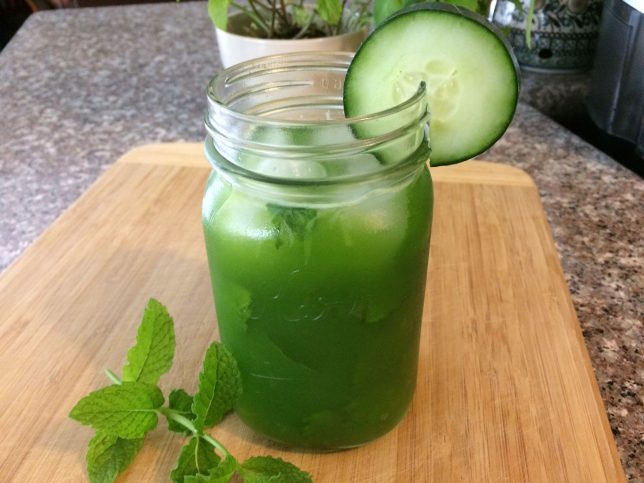 Easy Summer Cocktails-Cucumber Mint Cooler