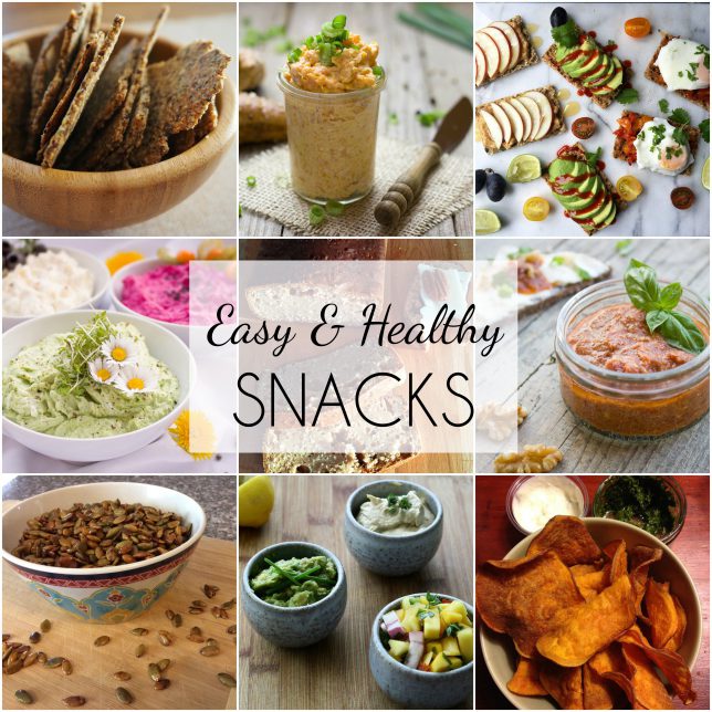 Easy and Healthy Snacks to Help Keep You on Track