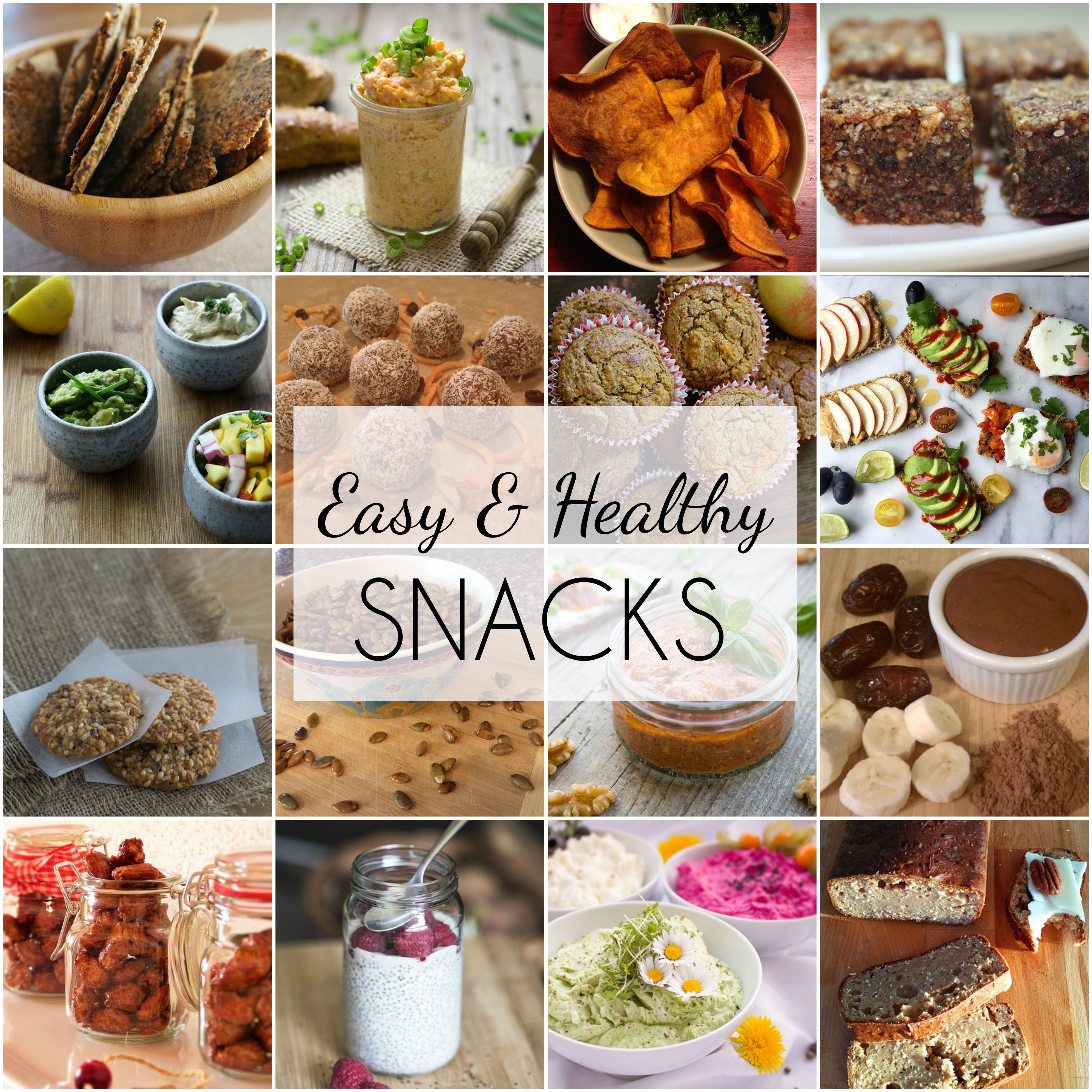 Easy and Healthy Snacks to Help Keep You on Track