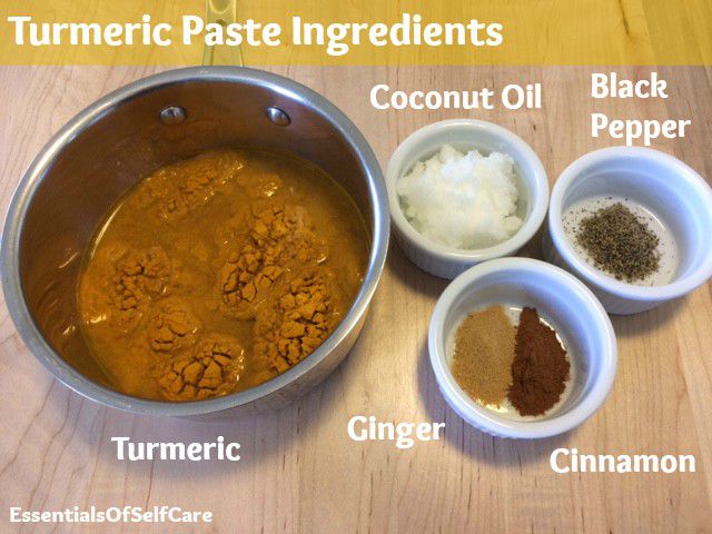 Turmeric Paste Ingredients