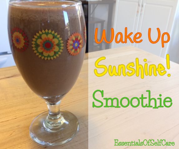 Need a Boost? Say YES to Mornings With a Wake Up Sunshine! Smoothie